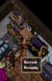 Storage Shelf Location